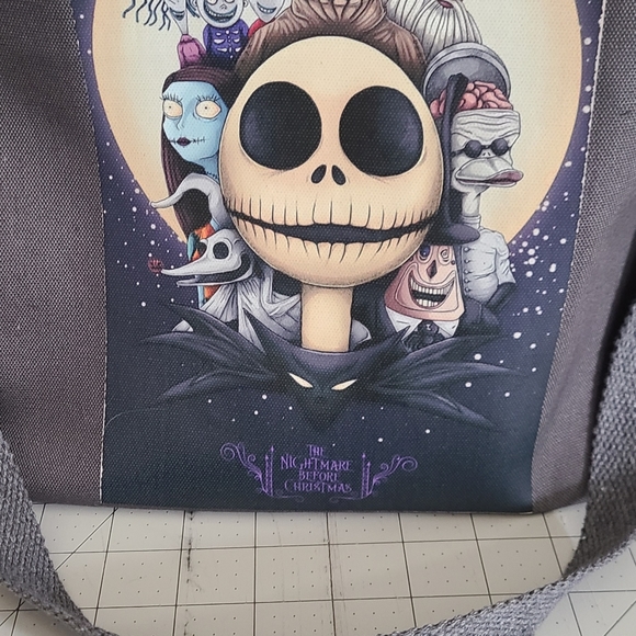Nightmare before christmas tote bag handmade - Picture 4 of 6